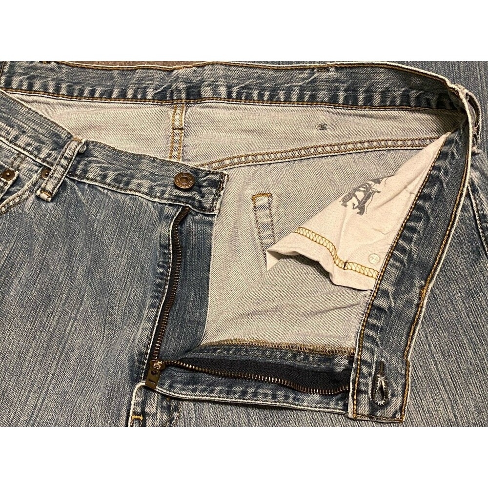 Levi's 559 Jeans Mens 39” Blue Denim Levis 100% Cotton - Picture 12 of 16